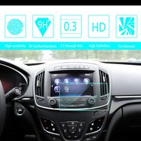 for 2014 2015 Buick Regal GS Regal 8-Inch 175105mm Car Screen Tempered Film Navigation Screen Protector HD Clear 9H Hardness Anti-Fingerprint Anti-Scratch