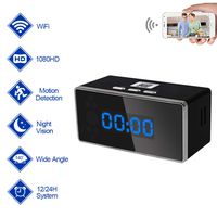 Hidden Spy Camera Clock Nanny Cam WiFi TANGMI 1080P HD Motion Detcion Secret Camcorder Seuveillance Video Recorder