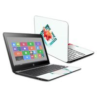 MightySkins Skin Compatible with HP Chromebook 11 G5 11.6" - Tropical Fox | Protective, Durable, and Unique Vinyl Decal wrap Cover | Easy to Apply, Remove, and Change Styles | Made in The USA