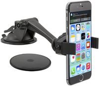 Arkon Car Mount Phone Holder for iPhone X iPhone 8 7 6S Plus 8 7 6S Galaxy S8 S7 Note 8 7 Retail Black