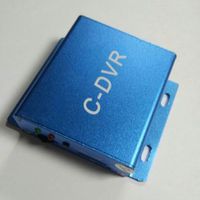 Blue Aluminium Alloy Compact and Lightweight Mini C-DVR Video/Audio Motion Detection TF Card Recorder for IP Camera