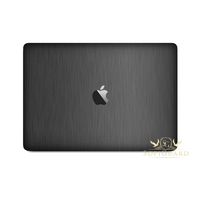 SopiGuard Brushed Gunmetal Grey Vinyl Skin Decal Full Body for Apple MacBook Air 13