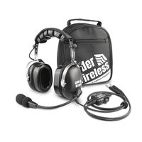 Aviation Headset for Pilots, Noise Cancelling, Comfortable Ear Seals with MP3 Support and Headset Bag