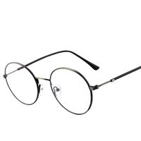 GQUEEN Blue Light Blocking Computer Glasses,Anti Glare Eye Fatigue with Retro Round Circle Metal Frame,GQ40