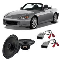Compatible with Honda S2000 2000-2009 Front Door Factory Replacement Harmony HA-R65 Speakers New