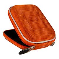 Orange Eva Hard Shell Protective Carrying case Cover for Diabetic Organizer Carrying Case, Kit