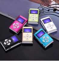 edited Monochrome Screen Button Plug-in Card MP3 Charging Portable Mini Music Player