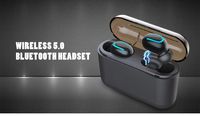 Wireless Earbuds, Bluetooth Earbuds, Wireless Headphone, HBQ Brand Q32 Water Proof Earphone, with TWS Technology and Charging case