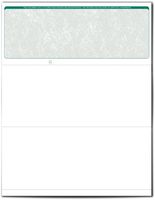 ValueChex Check Paper, Business Check On Top, Secure Green Classic, 6000 Count (VS10GC-3065)