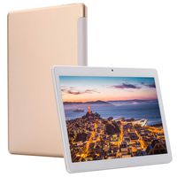 4G LTE Phablet 10 Inch Tablet Android 9.0 Deca-Core Processor 2.8GHZ 6GB+64GB 1920x1200 IPS HD Dual Camera Unlocked Dual SIM WiFi GPS Google Play (Gold)