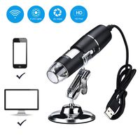 Wireless Digital Microscope,XVZ 0X to 1000x Microscope Magnifier,Mini Pocket Handheld Microscope Camera with Light Compatible for iPhone Android,ipad Windows Mac