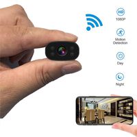 Hidden Cameras PNZEO Mini Spy Cam 1080P HD Night Vision Wireless WiFi Remote View Cameras Tiny Home Security Cameras Indoor Outdoor Camera Smart Motion Detection