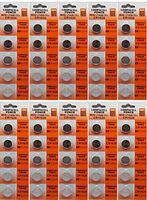 50 x CR1620 3 Volt Lithium Coin Cell Batteries