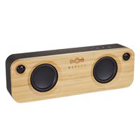 House of Marley, Get Together Bluetooth Portable Audio System - 3.5 Woofer & 1 Tweeters, 30m Wireless Range, 8 hour Playtime,Built In Battery, Sustainably Crafted, EM-JA006SB Signature Black