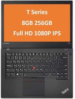 2019 Lenovo ThinkPad T470 14" IPS Full HD FHD (1920x1080) Business Laptop (Intel Core i5-6300U, 8GB DDR4 RAM, 256GB PCIe NVMe M.2 SSD) Thunderbolt, Type-C, HDMI RJ-45, Windows 10 Professional 64 Bit