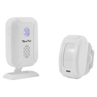 LeadTop Driveway Alarm Wireless Motion Sensor Detector Home Security Business Doorbell