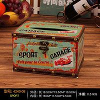 T-ZJHC European Creative Retro Tissue Box Home Room Bedroom Napkins Tray Living Room Coffee Table Storage, Silver