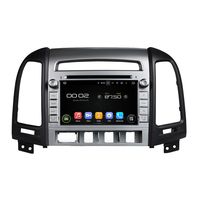 KUNFINE Android 9.0 Otca Core 4GB RAM Car DVD GPS Navigation Multimedia Player Car Stereo for Hyundai Santa FE 2006 2007 2008 2009 2010 2011 2012 Steering Wheel Control 3G WiFi Bluetooth Free Map
