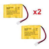 2 Pack Fenzer Cordless Phone Batteries for Lenmar CBD312 CBD-312