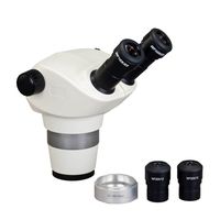 OMAX 6X-200X Binocular Zoom Stereo Microscope Body+2X Barlow Lens