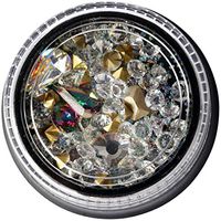 Hunputa Nail Art Diamonds,Fashion Nail Art Rhinestones Glitter Diamonds Tips Mixed 3D Tips DIY Decoration (C)