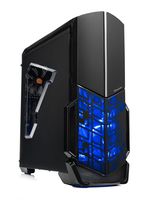 [Ryzen & GTX 1050 Ti Edition] SkyTech Shadow Gaming Computer Desktop PC Ryzen 1200 3.1GHz Quad-Core, GTX 1050 Ti 4GB, 8GB DDR4 2400, 1TB HDD, 24X DVD, Wi-Fi USB, Windows 10 Home 64-bit