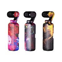 ZEEY 3PC Cool Waterproof PVC Stickers Body Decals Compatible with DJI Osmo Pocket Handheld Gimbal Camera (A)