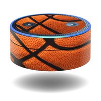 MightySkins Skin Compatible with Amazon Echo Dot - Basketball | Protective, Durable, and Unique Vinyl Decal wrap Cover | Easy to Apply, Remove, and Change Styles | Made in The USA