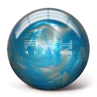 Pyramid Path Rising Bowling Ball (Aqua/Silver, 10 LB)