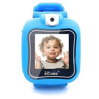 iCore Smart Watch for Kids, Kids Camera, Digital Smart Watch for Kids Boys, Digital Kid Watches Built in Selfie-Camera, Blue Watch with Toys Video Games for kids ages 4-8
