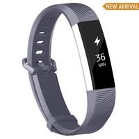 POY Compatible Bands Replacement for Fitbit Alta/Fitbit Alta HR, Adjustable Sport Wristbands for Women Men (Large)