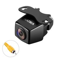 NATIKA 720P Backup/Front View Camera, IP69K Waterproof Starlight Night Vision High Definition and Super Wide Angle Reverse Rear View Backup Camera for Cars Jeep Trucks SUV RV Van