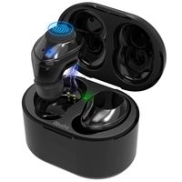 Abafia Wireless Bluetooth Earbuds, Bluetooth 5.0 Stereo Headphones with Charging Case and Hi-Fi Sound, Waterproof Auto Pair in-Ear Earphones for iPhone Xs / X / Huawei / Samsung S8 ( Black )