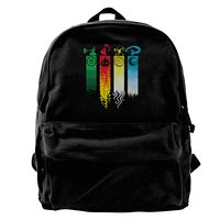 Belindaa Particular Avatar The Last Legend Airbender Of Korra Aang Canvas Backpack Travel Hiking Laptop School Computer Bag For Women & Men