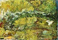 HZ Graphics Claude Monet - The Japanese Bridge Vinyl Decal Wall Laptop Bumper Sticker 5"