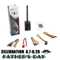 Flysight Black Mamba 5.8Ghz 2W FPV Vtx Transmitter 2000mW FPV Long Range Video Transmitter Wireless 40CH RC AV Pushbutton Long Distance Transmission for Racing Drone Quadcopter (RPSMA ANT 6-28V)