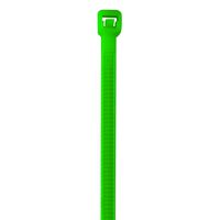 Aviditi Nylon Cable Tie, 5-1/2" L x 0.14" W, Green, Case of 1000 (CT433A)