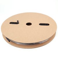 Z-COLOR 1pcs Cable Wrap Wire Tube Black 100 Feet Spool of 3/16inch I.D Polyolefin 2 : 1 Cable Wrap Wire Tube Heat Shrink Tubing