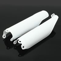 QUAKOI Fork Guard Cover Plastic for Honda Crf250 Crf450 2004-2012 Crf250r Crf450r