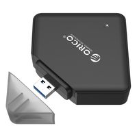 ORICO Multifunction 3 Port USB 3.0 HUB with SD/Micro SD Card Reader - Black (ORICO C3TS-BK)