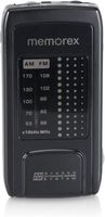 Memorex AM/FM Portable Radio (Black)