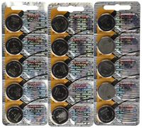 Maxell CR2025  Lithium 3V Batteries (Pack of 15)