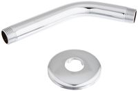 Hansgrohe 27411003 Small Shower Arm and Flange, 6-Inch, Chrome