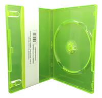 CheckOutStore (25) Premium Standard Single 1-Disc DVD Cases 14mm (Clear Green)