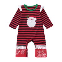Sharemen Newborn Baby Boy Girl Letter Long Sleeve Romper Bodysuit Outfit Clothes (0-6 Months, Red5)
