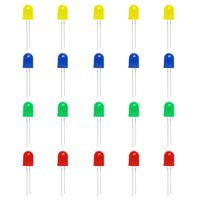 Gikfun 10mm LED Emitting Diodes Light Lamp Diffused F10 Round Led for Arduino (Pack of 20pcs) AE1258