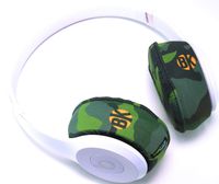 Beat Kicks Protective Headphone Covers (Mini, Forest Green Camo)