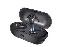 Bluetooth Headphones,Wireless Earbuds HiFi Stereo Sound Bluetooth Earphones 16H Playtime Mini in Ear Headset with Charging Case and Built in Mic for Sports Running