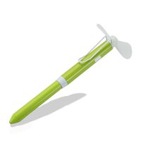 GS Personal Quiet AAA Battery Operated Silent Home Office Dorm Classroom Library Travel Camping Tent Beach Outdoor Cool Portable Handheld Mini Small Pocket Size Fan (Green)