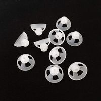 （10 pcs）Hearing Amplifier Dome Open Ear Tip Ear Plugs Earbuds (S φ6mm)